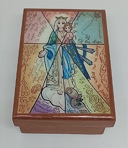 Caixa decorada Nossa Senhora