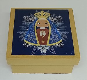 Caixa decorada infantil Nossa Senhora Aparecida