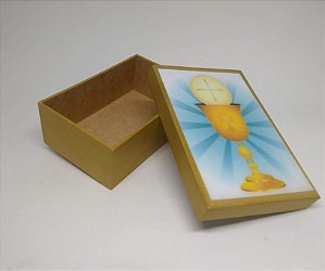 Caixa Primeira Comunhão com medalha
