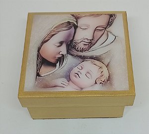 Mini caixa decorada ideal para terço