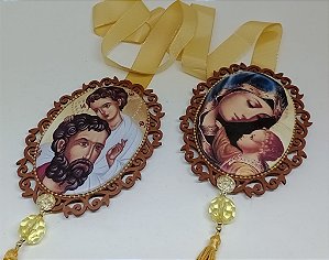 Escapulário de Porta de Nossa Senhora e São José