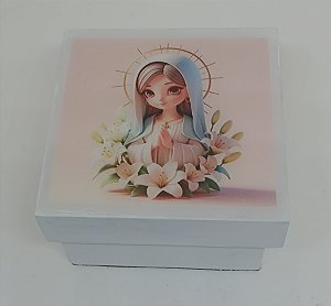 Mini caixa infantil decorada ideal para terço
