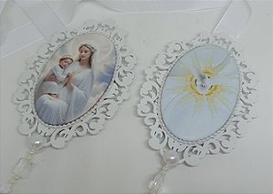 Escapulário de Porta Nossa Senhora e Espírito Santo