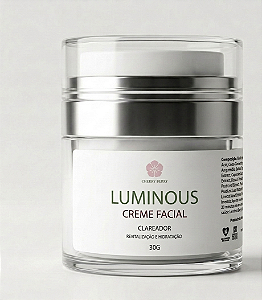 Creme facial clareador Luminous - Cosméticos veganos