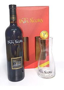 Vinho Pata Negra Oro Tempranillo e Mini Decanter 750ml