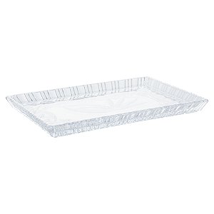Travessa de Cristal Janine 29,5 x 19,5cm  Lyor