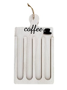 Porta Capsula de Café com 4 Compartimentos - Coffe