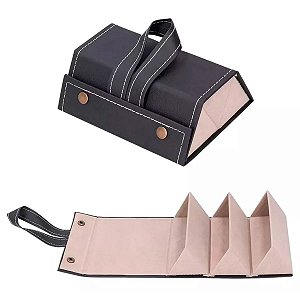 Porta Oculos com 03 Divisorias em PVC 16x12cm