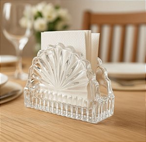Porta Guardanapo de Vidro Glass - Premium