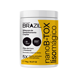MÁSCARA DE REALINHAMENTO CAPILAR LISO MÁGICO - 1KG