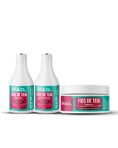 KIT HOME CARE FIOS DE TEIA - 300ml