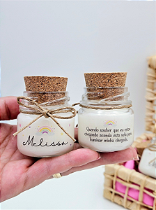 MINI VELA ROLHA 30G - Personalizada