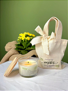VELA VIDRO 100G + MINI ECOBAG - Personalizados
