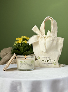(VAREJO) VELA 100G + MINI ECOBAG - MÃE