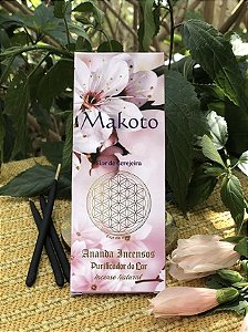 Incenso Makoto Flor de Cerejeira-Linha Purificador do Lar