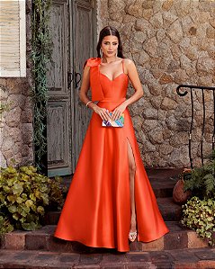 VESTIDO MARTINA LARANJA