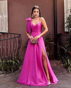VESTIDO MARTINA FUCSIA