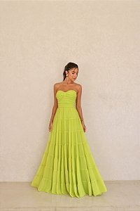 VESTIDO GEORGIA VERDE LIMA