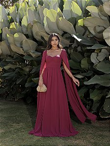 VESTIDO AGATHA CEREJA