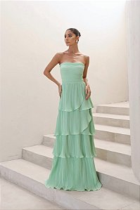 VESTIDO HAILEY VERDE MENTA