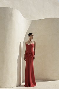 VESTIDO JADE VERMELHO