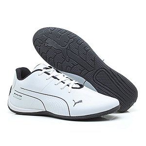 Tênis Masculino Puma Amg Petronas Mercedes Branco Preto
