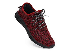 Tênis Adidas Yeezy Boost Vermelho Unissex