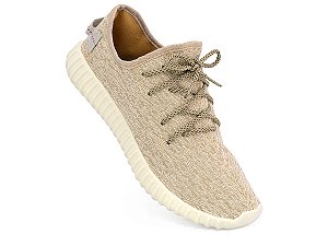 Tênis Adidas Yeezy Boost Bege Feminino