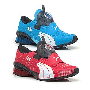 Disc Cell Aether Sl Puma Disc Preto E Azul Tenis Puma Disc Novo