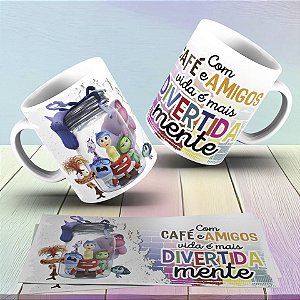 Caneca de cerâmica Emoções