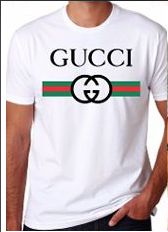 Camisa gucci masculina branca Clearance