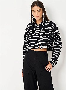 CAMISA COLCCI JACQUARD METALIZADA PRETO/PRATA P