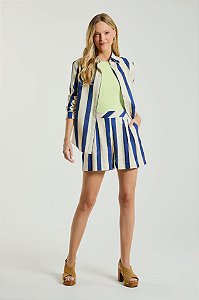 SHORT MY PLACE EST LISTRADO INDIGO P