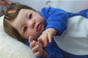 Bebê Reborn Abigail Menino Realista