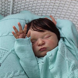 Bebê Reborn Laura Menino Recém Nascido