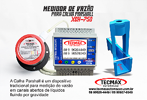 Medidor de vazão Calha Parshall