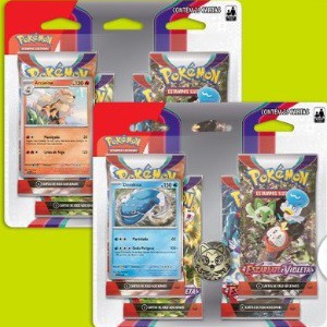 Pokemon Blister Quadruplo Evoluções Em Paldea Jogo de Cartas Copag