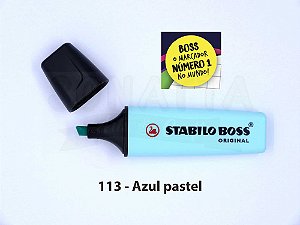 Marcador de Texto STABILO Boss Pastel - Azul 113
