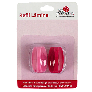 Refil de Lâmina para Refiladora (2 Refis Corte e Vinco ) Art & Montagem - FES060