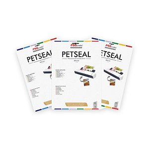 Pct c/ 05 fls PETseal Brilho A4 175 micra - Plástico Plastificação