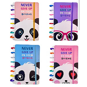 Caderno Inteligente - Never Give Up Your Dreams 14x20,5cm