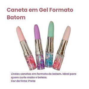 Caneta Gel Formato Batom