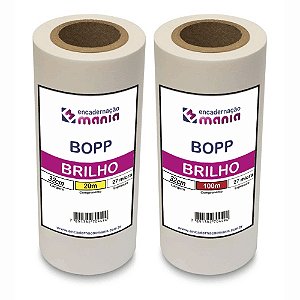 BOPP Brilho 27 micra - Largura 32cm