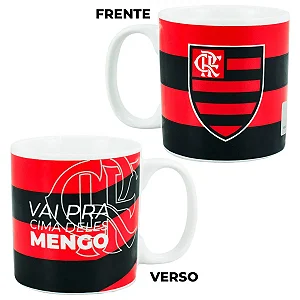 Caneca Flamengo - Vai pra cima deles Mengo - Mileno