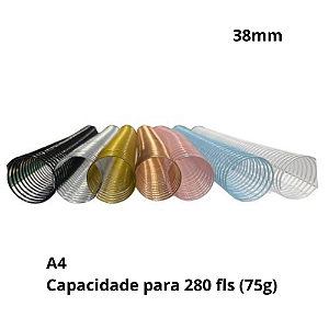 Pct c/ 05 Espiral de Arame - 38mm