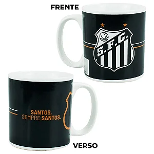 Caneca Santos 320ml Porcelana - Mileno