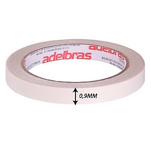 Fita Dupla Face 9mm x 30m - Adelbras