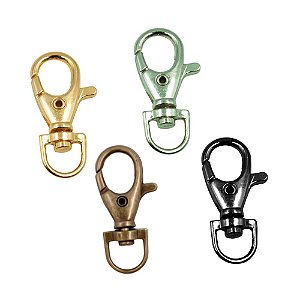 Pct c/ 05 Fecho Mosquetão Zamak 38mm