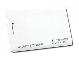 Cartão de Proximidade Mifare Data Smart de 13,56Mhz 1K Clamshell - ID A/W/S Impresso (Cento)