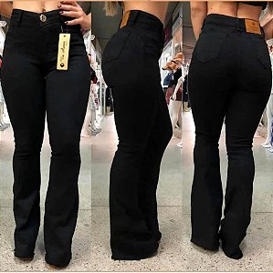 Calça Flare Preta